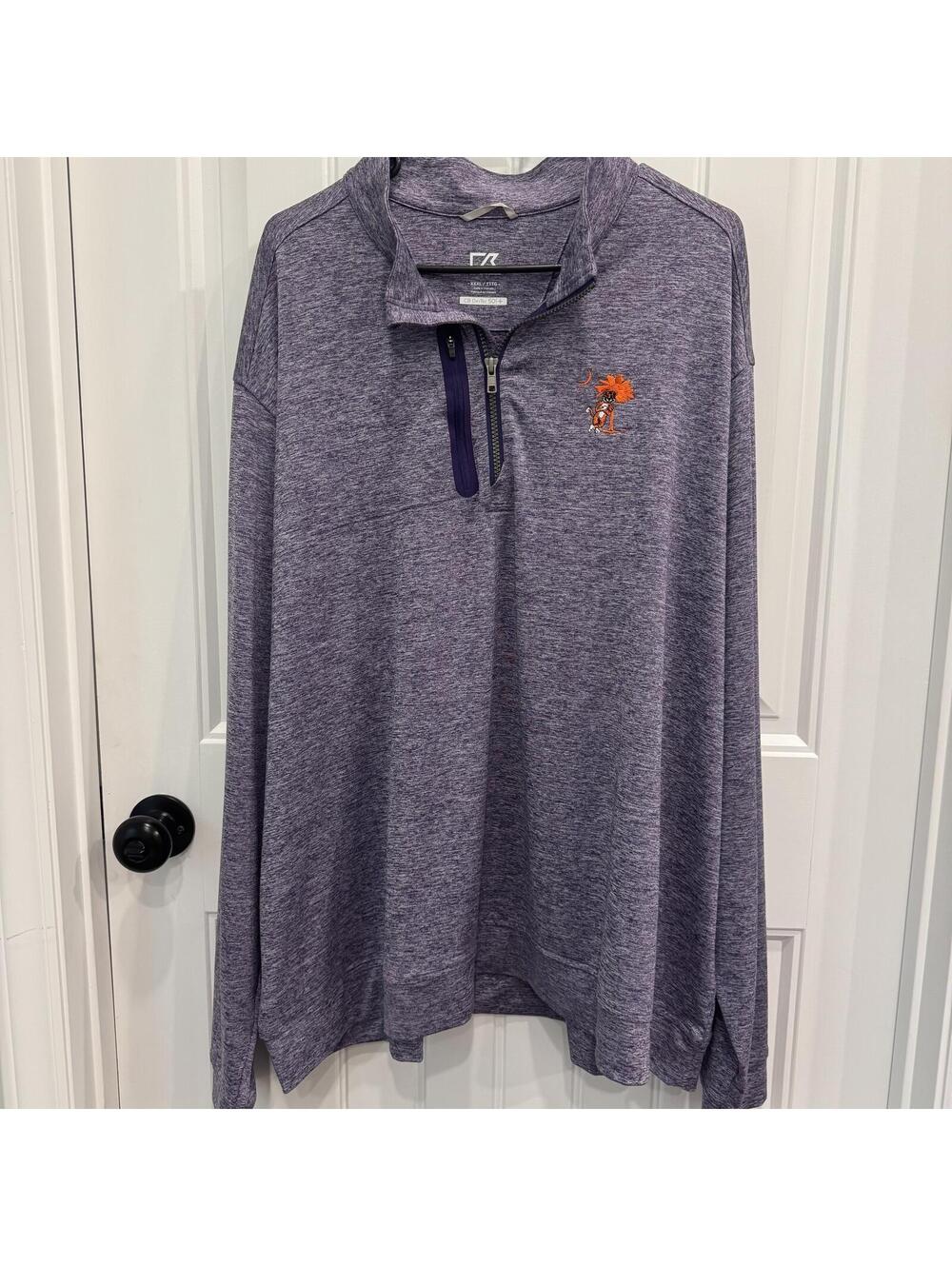 Cutter & Buck 3x DryTec Clemson Embroidered Shirt